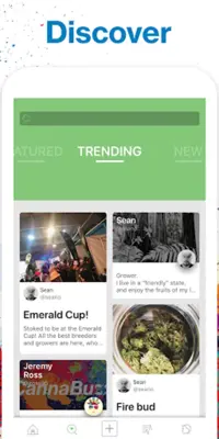 CannaBuzz - 420 Friends android App screenshot 2